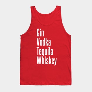 Drink List Tank Top